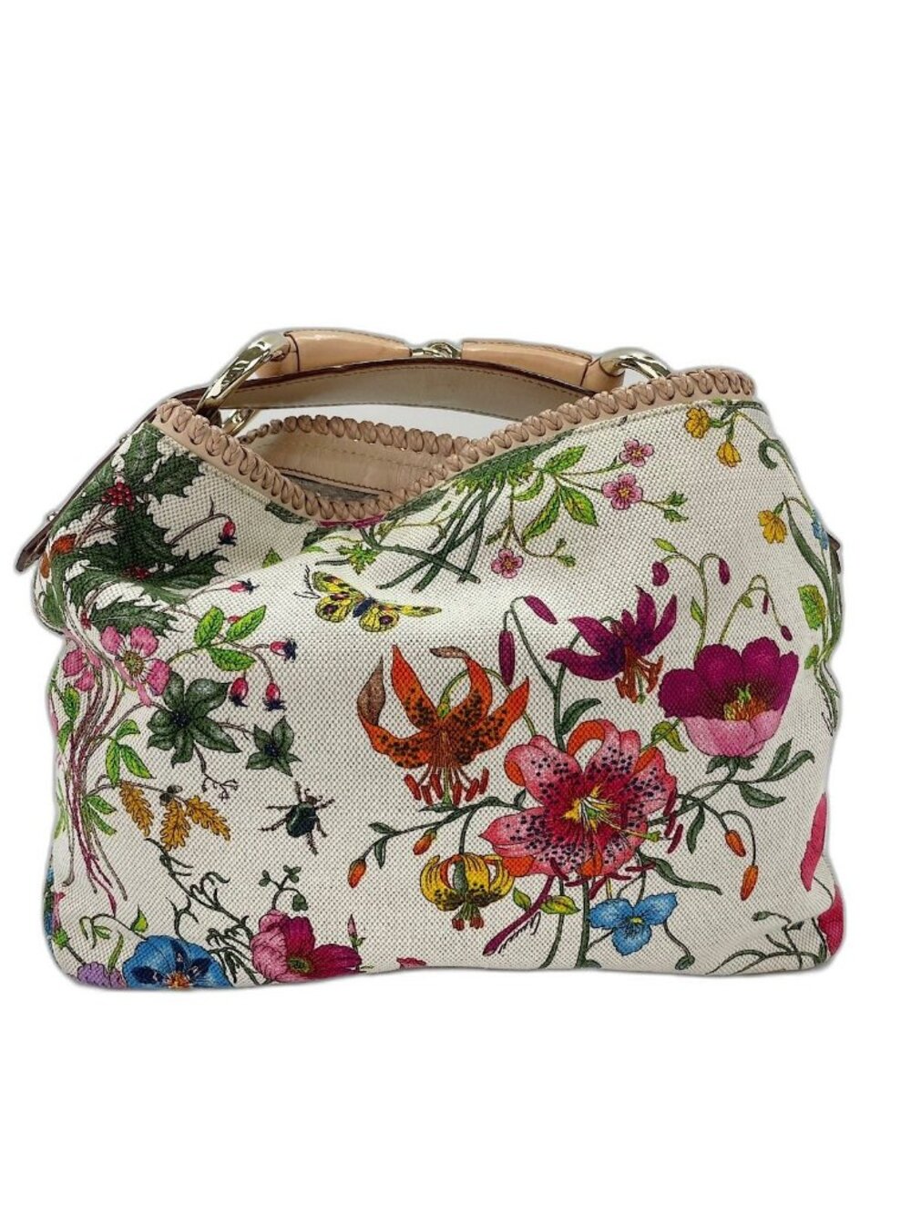 Gucci Handbag Canvas Floral - Picture 3 of 10